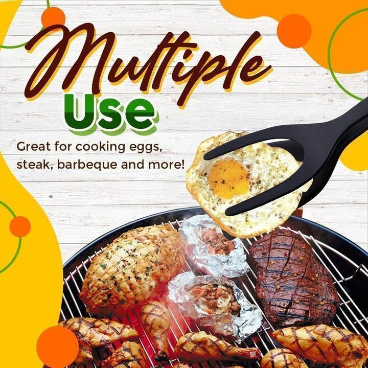 Dual Spatula Tongs