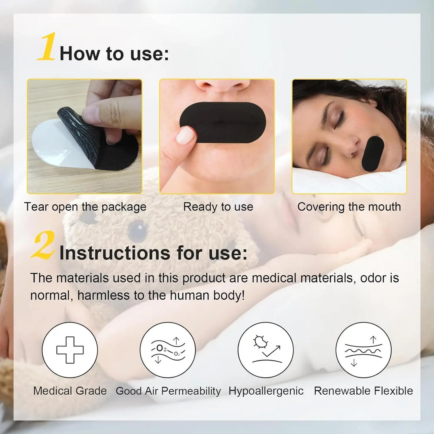 Premium Sleep Night Tape