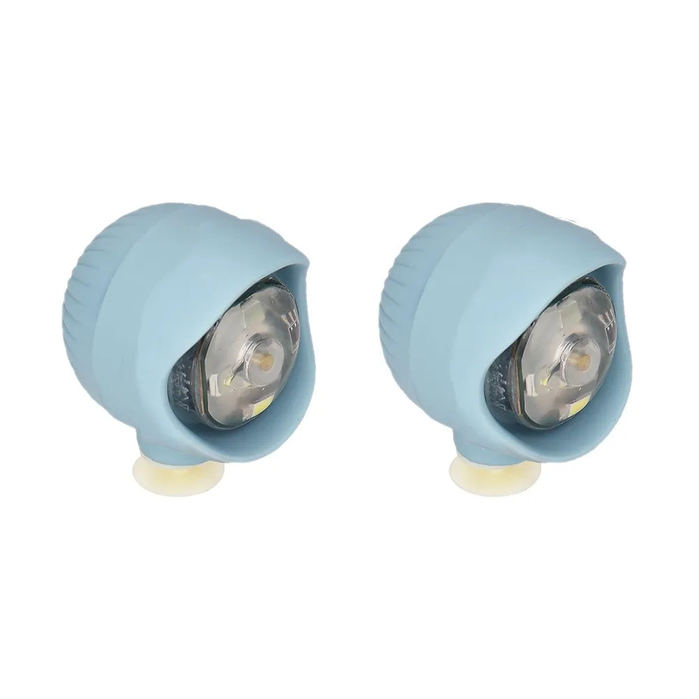 2pcs PVC LED Crocs Shoes Charms Lights