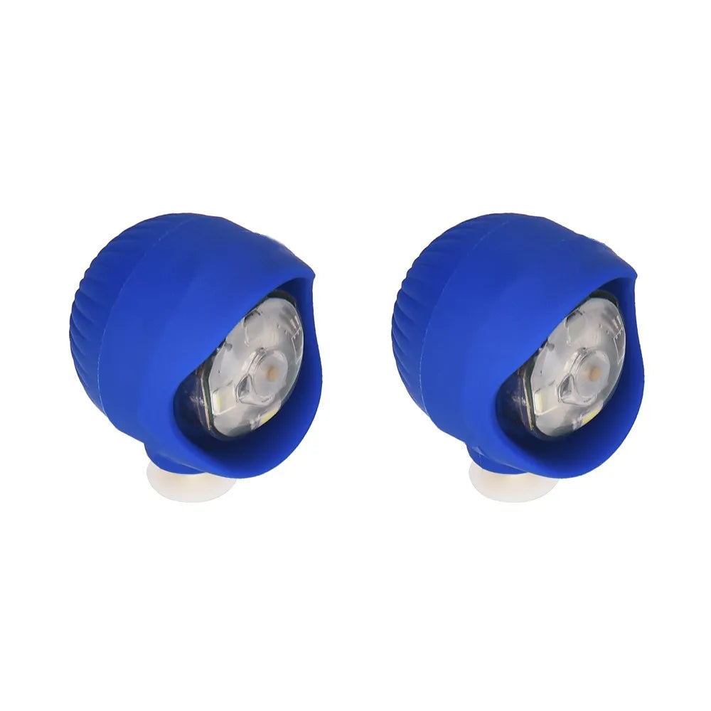 2pcs PVC LED Crocs Shoes Charms Lights