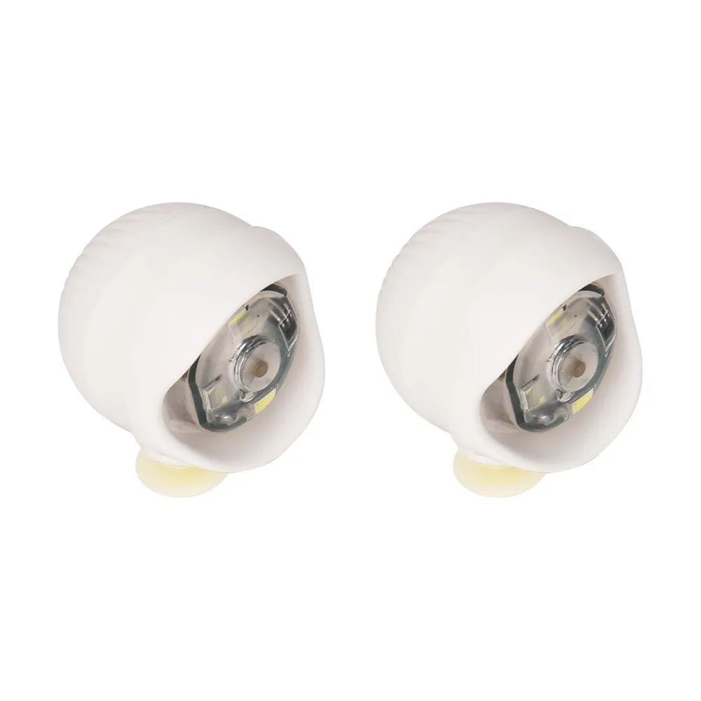 2pcs PVC LED Crocs Shoes Charms Lights