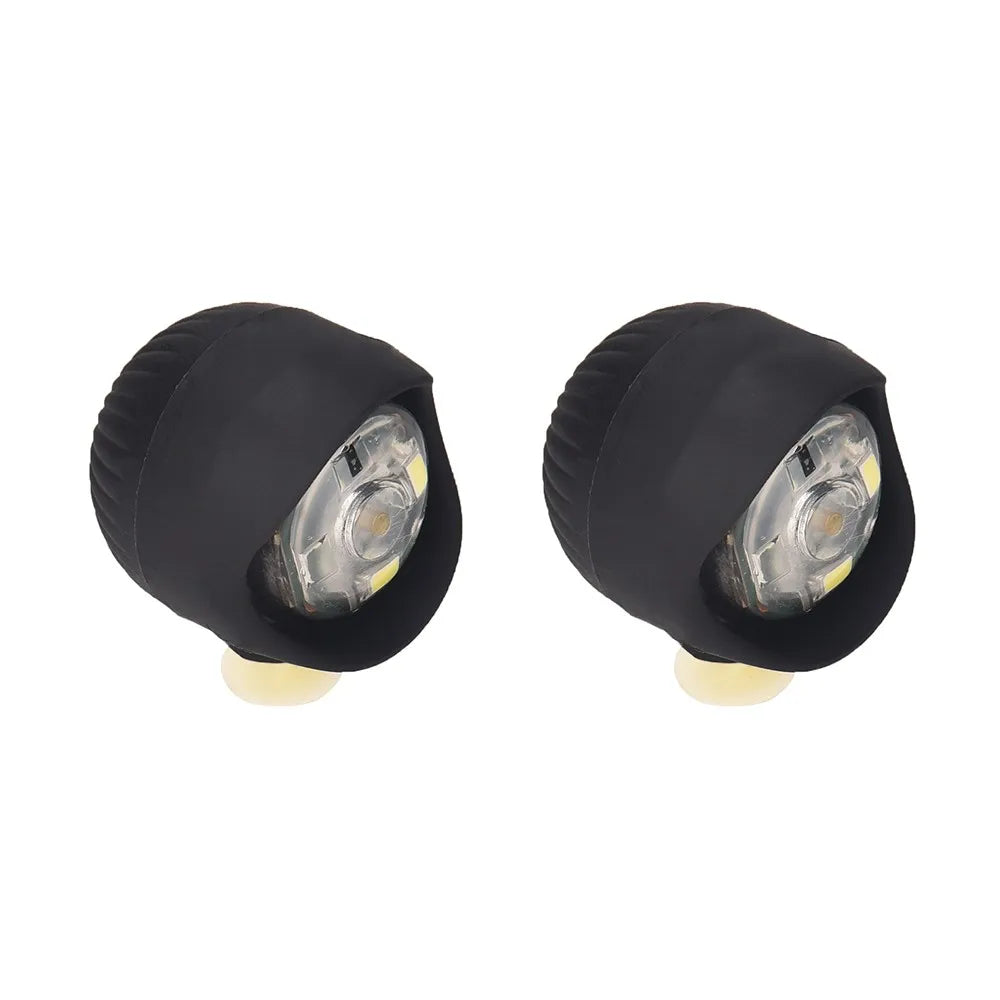 2pcs PVC LED Crocs Shoes Charms Lights