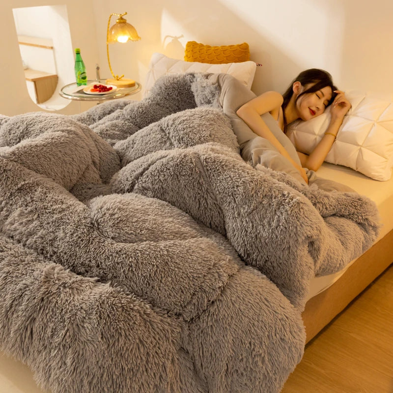 Extra Comfy weighted fleece blanket super warm comforter