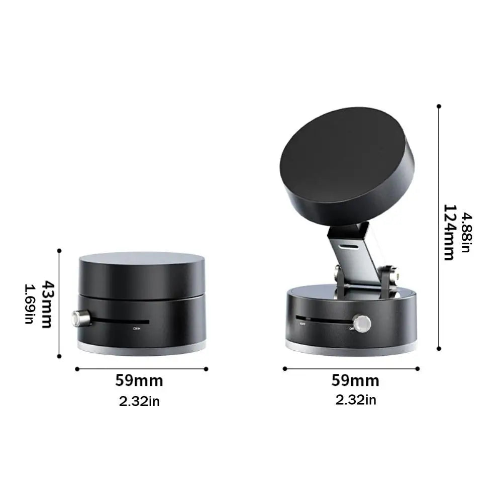 Vacuum Magnetic Hands Free Phone Holder