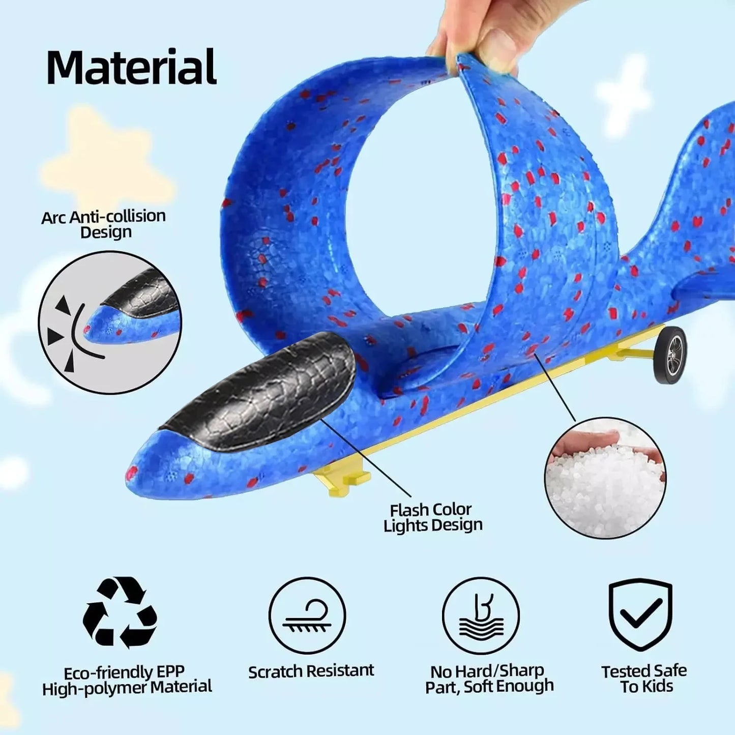 Foam Airplane Catapult Launcher