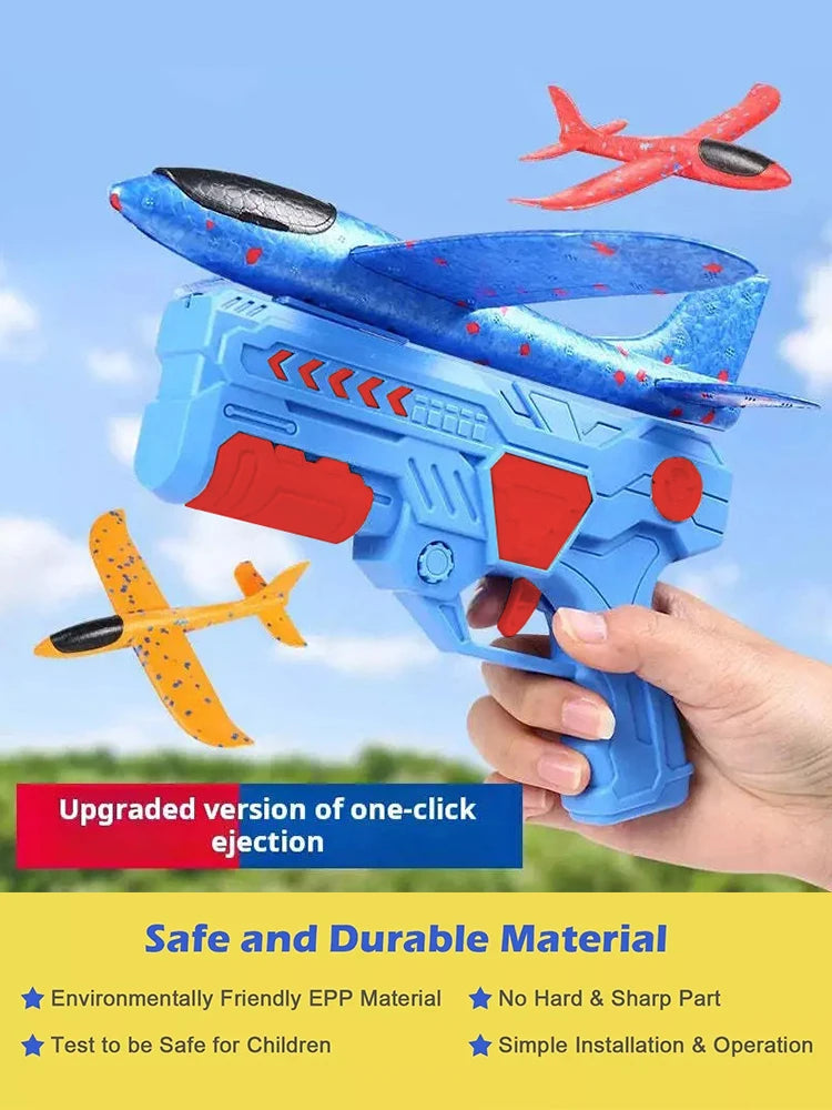 Foam Airplane Catapult Launcher