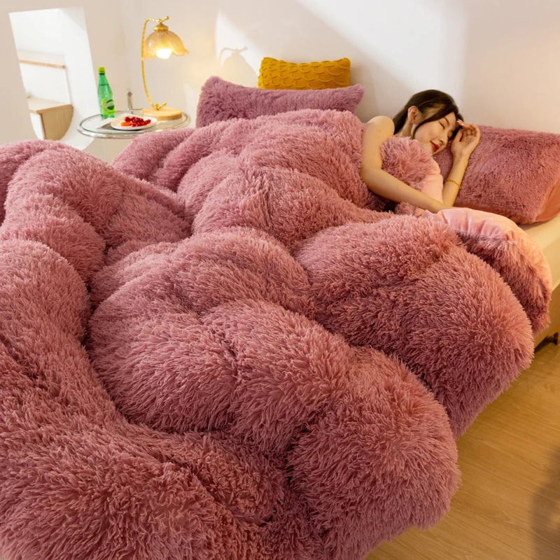 Extra Comfy weighted fleece blanket super warm comforter