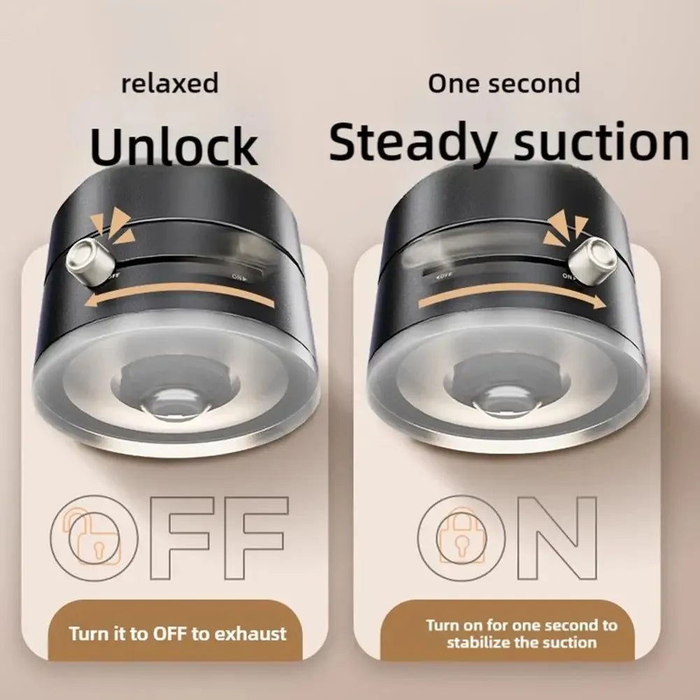 Vacuum Magnetic Hands Free Phone Holder
