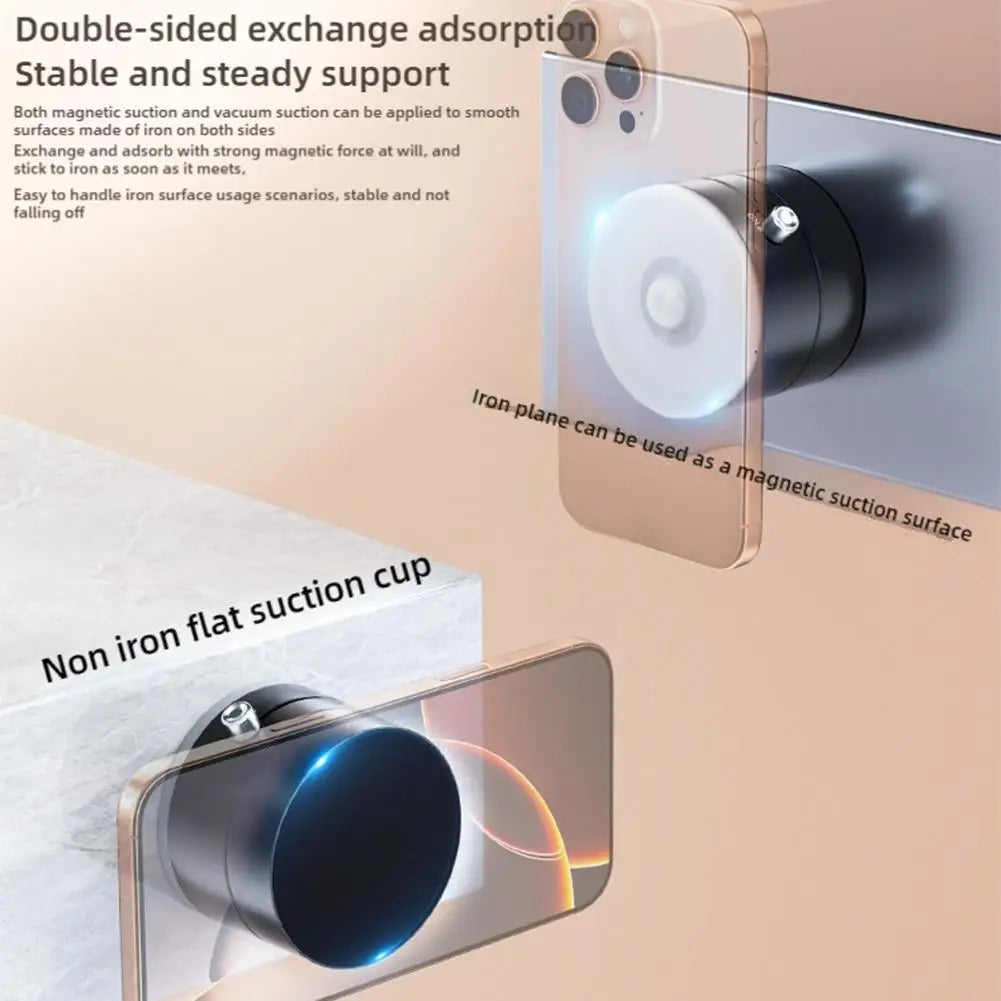 Vacuum Magnetic Hands Free Phone Holder