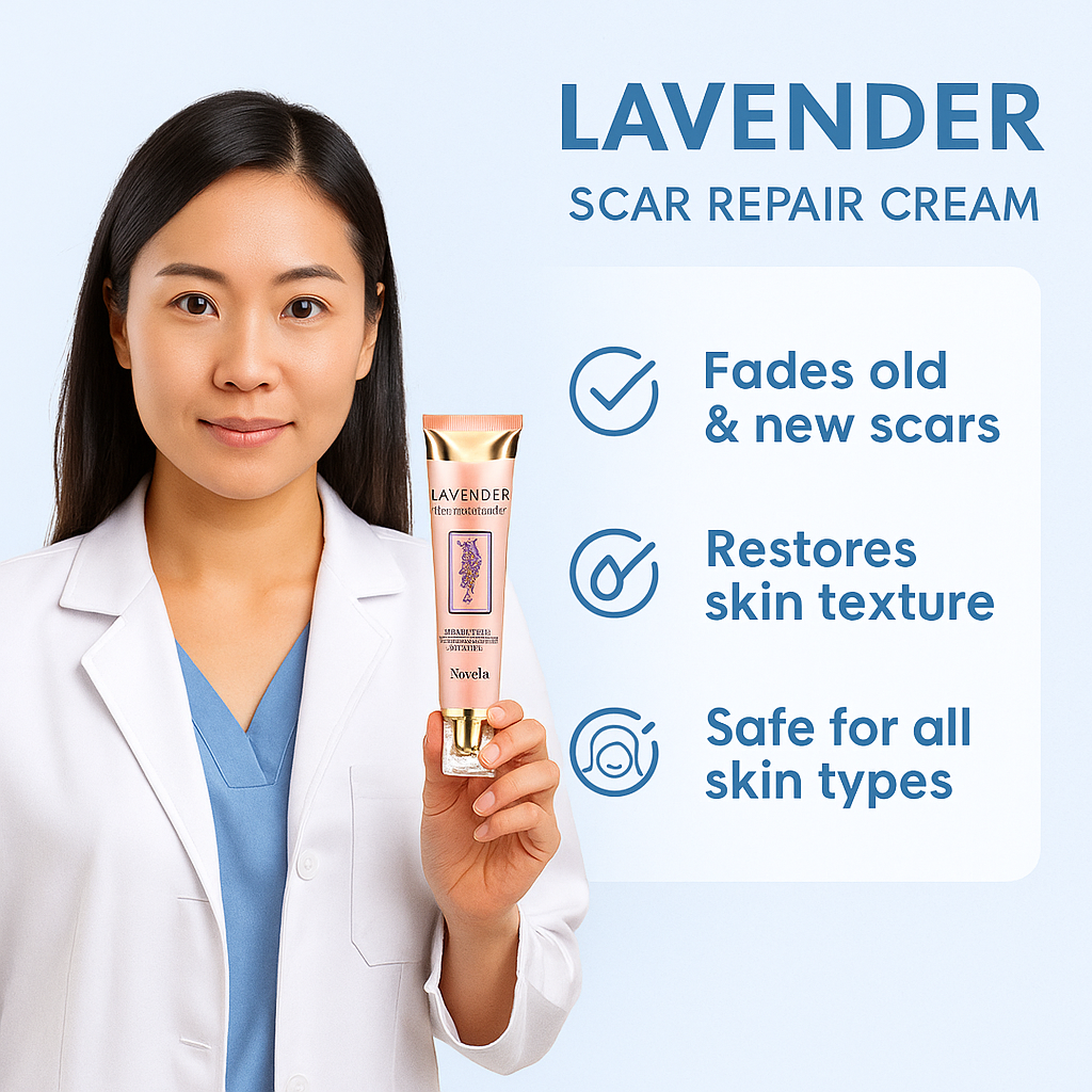 Lavender Scar Repair Cream - Clinically Proven Formula