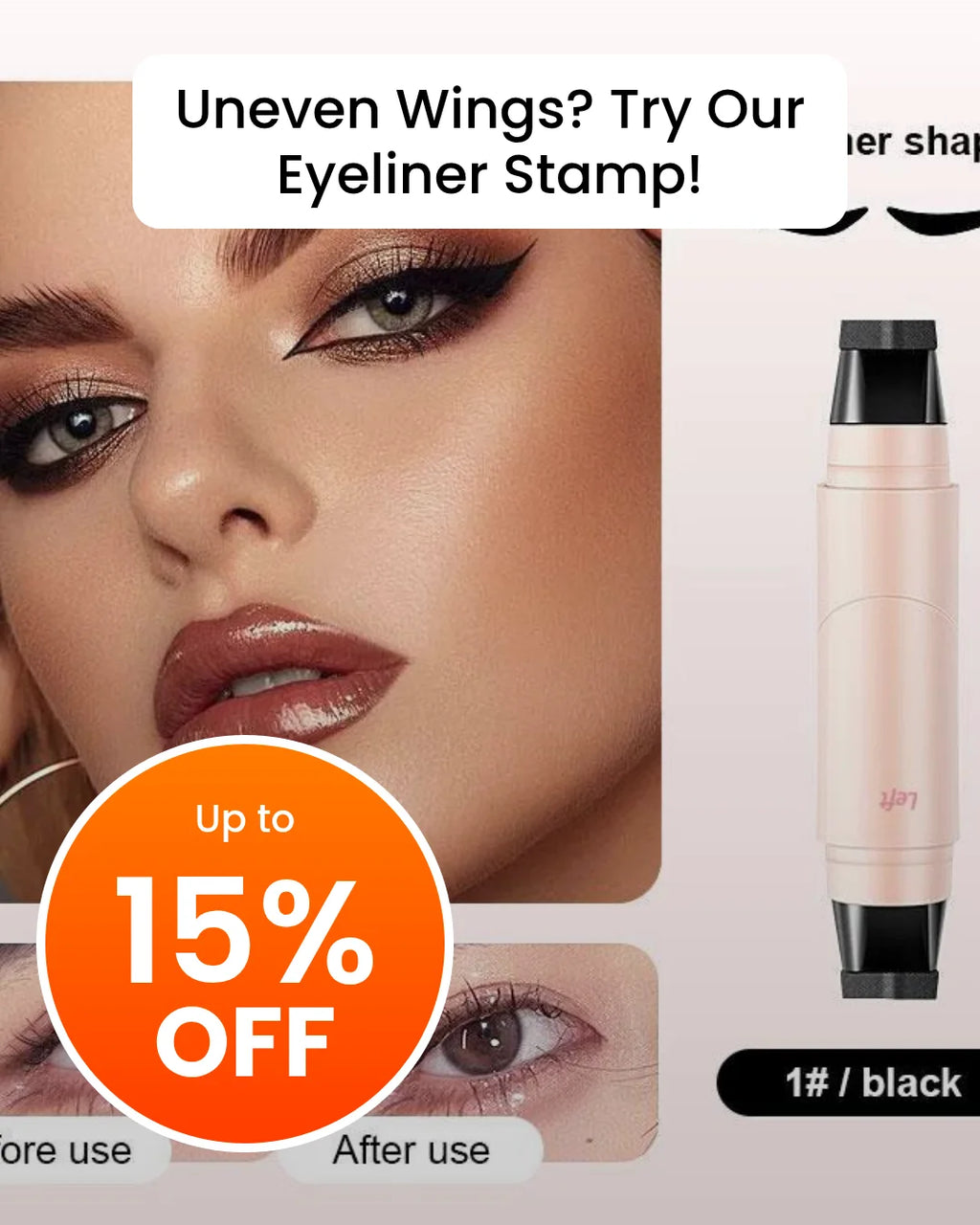Rotating Eyeliner Stamp Pen