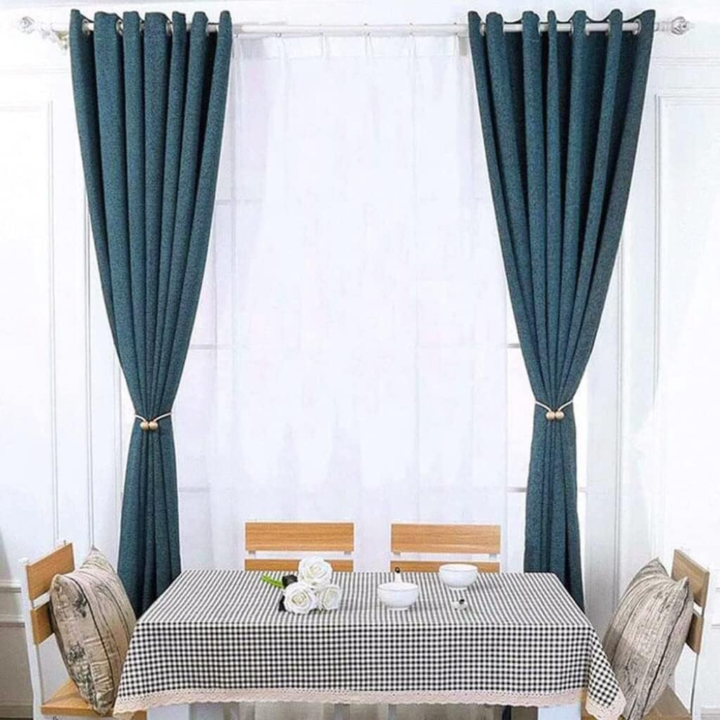 1 Pair Magnetic Curtain Tiebacks, Holders- No Tools Required