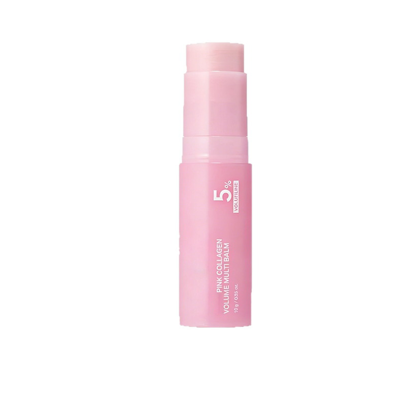 Pink Collagen Balm – 5% Volufiline + collagen. Targets hollow areas, restores volume. Like a pillow for your face