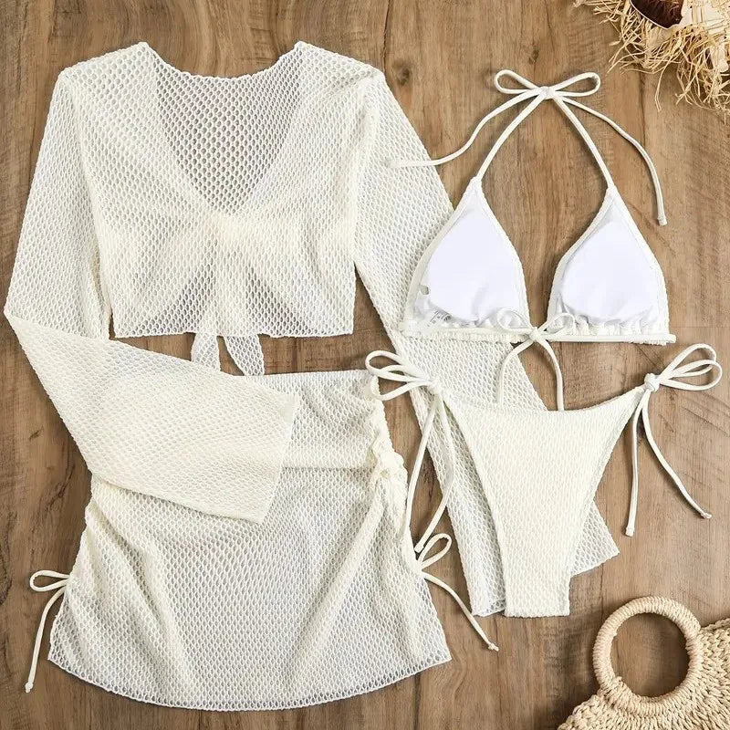Sexy Swimsuits Women's Four-Piece Set