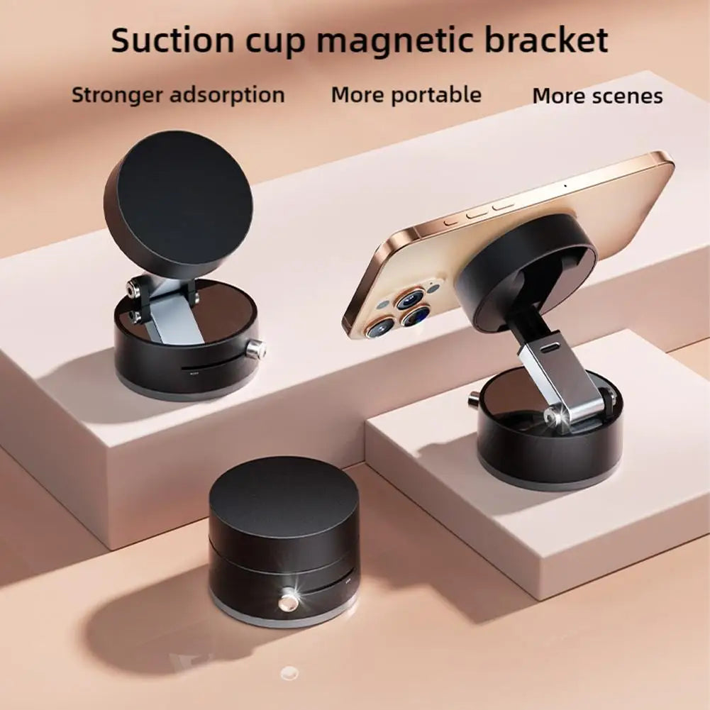 Vacuum Magnetic Hands Free Phone Holder