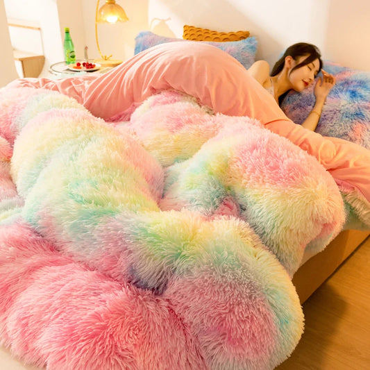Extra Comfy weighted fleece blanket super warm comforter