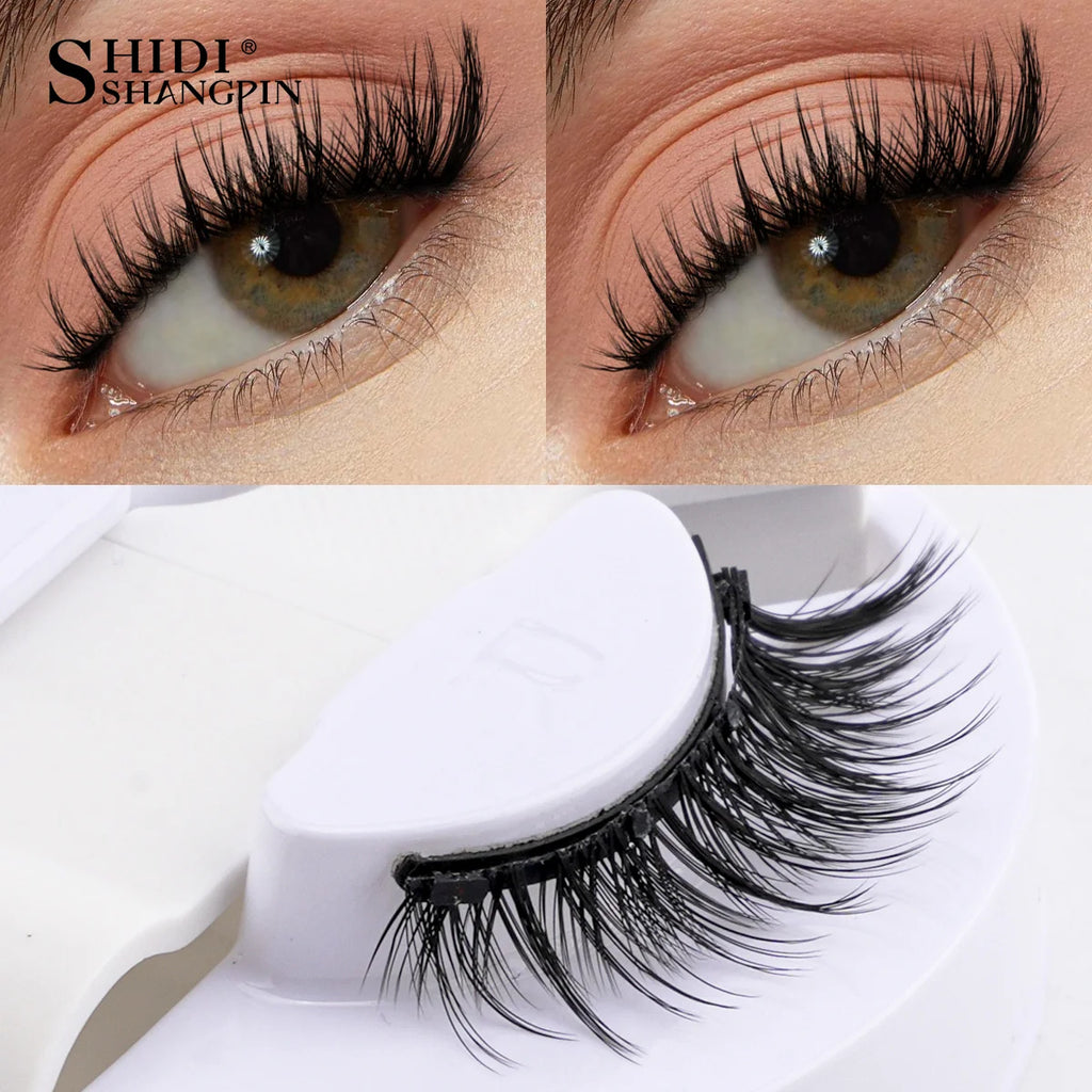 1 Pair Magnetic Eyelashes Set With Magnetic Tweezers