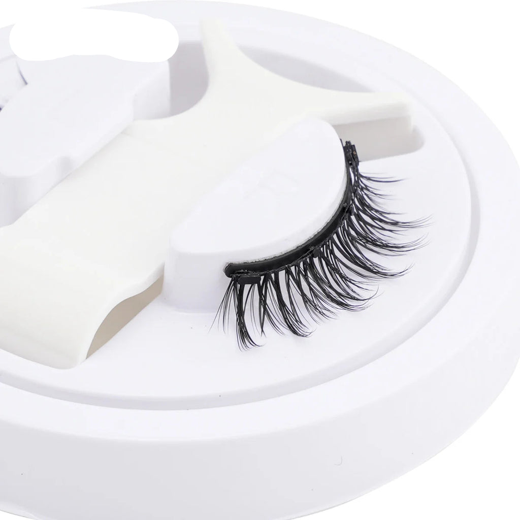 1 Pair Magnetic Eyelashes Set With Magnetic Tweezers