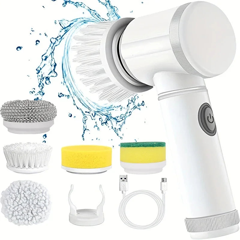 Handheld Electric Dish Scrubber
