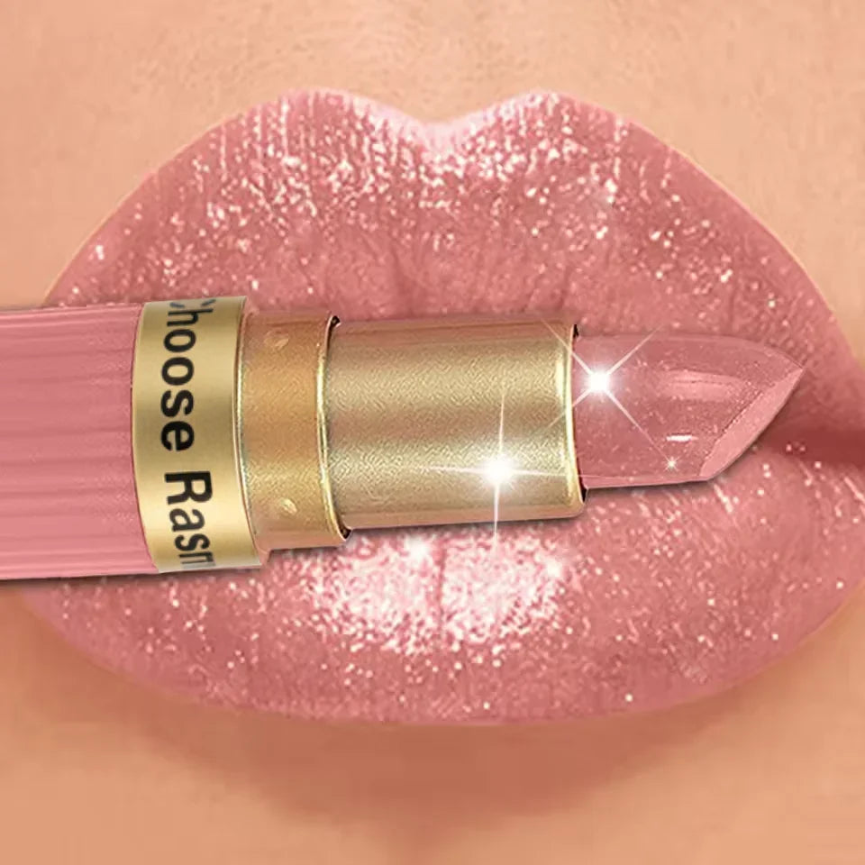 Pearlescent Glitter Lipstick