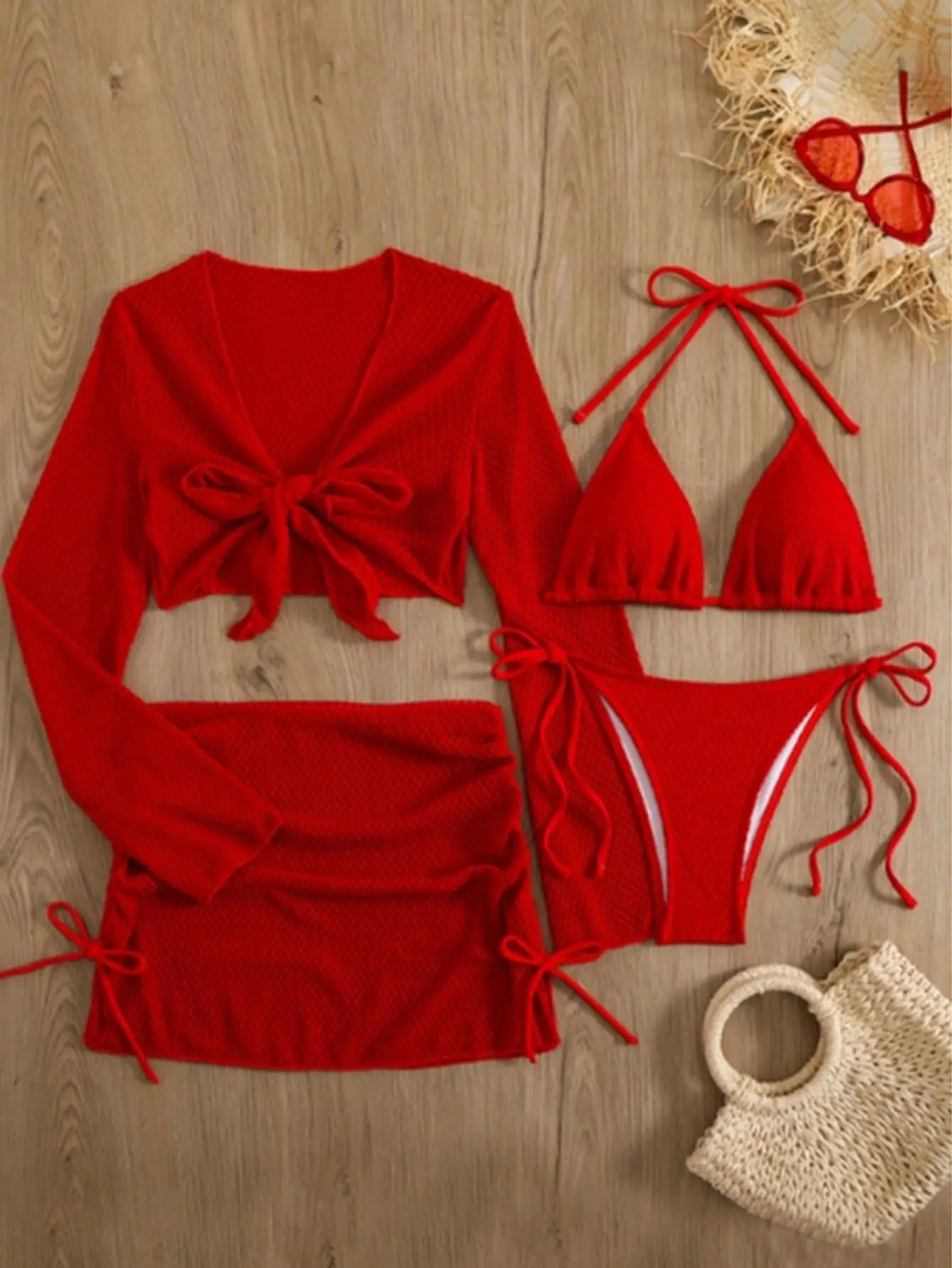 Sexy Swimsuits Women's Four-Piece Set