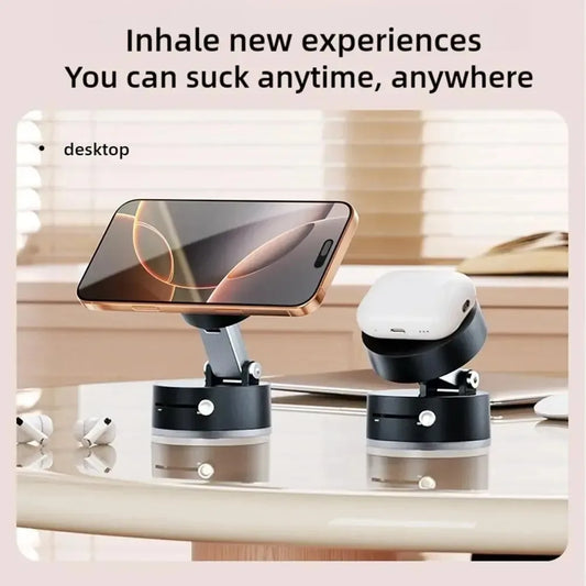 Vacuum Magnetic Hands Free Phone Holder