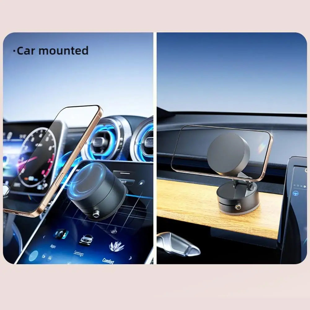 Vacuum Magnetic Hands Free Phone Holder