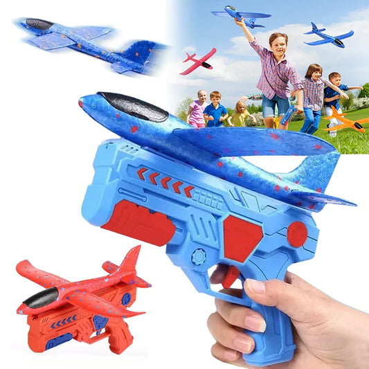 Foam Airplane Catapult Launcher