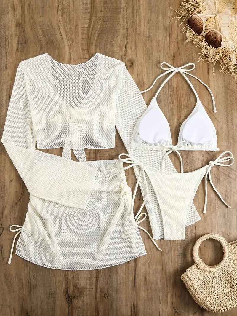 Sexy Swimsuits Women's Four-Piece Set