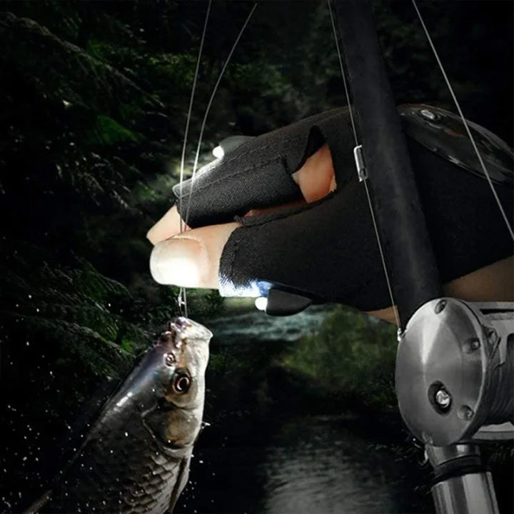 LED Comfy Gloves With Waterproof Lights