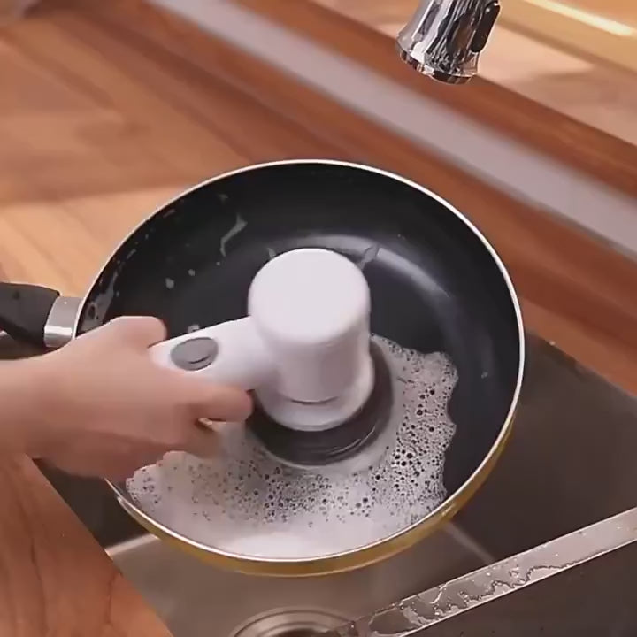 Handheld Electric Dish Scrubber